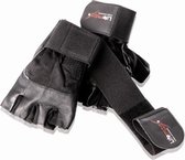 Fitness Handschoen met Pols Steun - Zwart - S