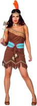 Indiaan Kostuum | Tubatulabal Indiaanse Squaw | Vrouw | Maat 40 | Carnaval kostuum | Verkleedkleding