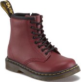 Dr. Martens - Meisjes Laars 1460 T Softy T Cherry Red Softy T - Rood - Maat 22