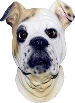 latex hondenmasker 'bulldog'