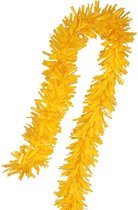 Folie draai guirlande geel 5 meter brandvertragend