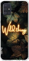 Casetastic Samsung Galaxy A51 (2020) Hoesje - Softcover Hoesje met Design - Wild Thing Print