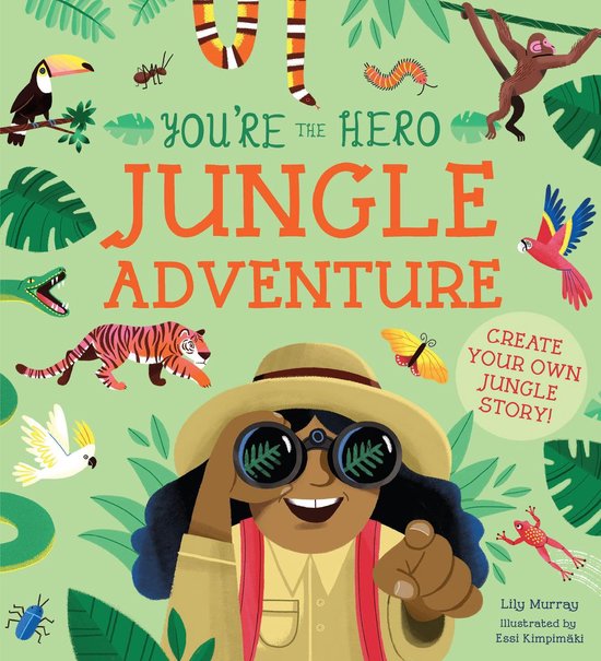 Let's Tell a Story - You're the Hero: Jungle Adventure - cover