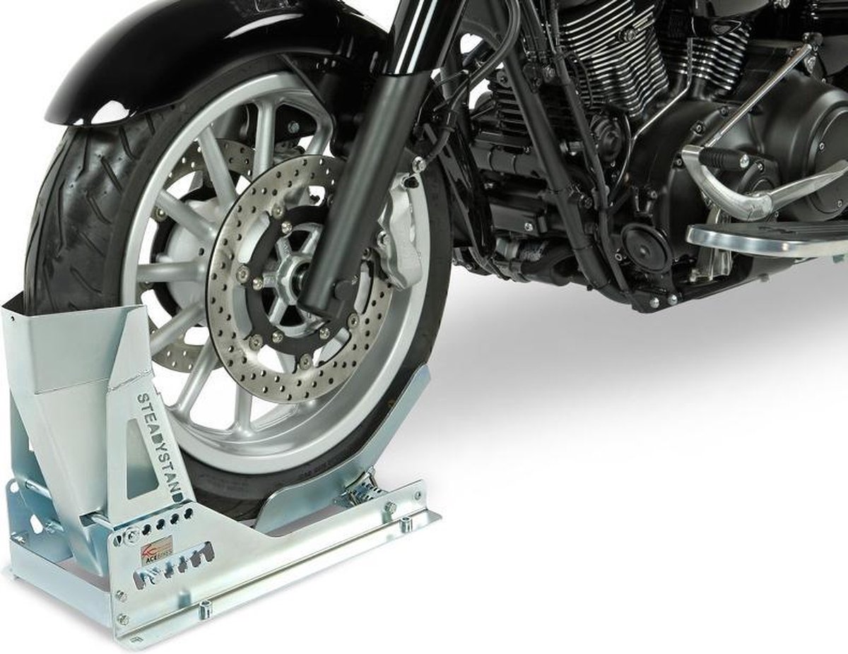 Acebikes SteadyStand Multi Fixed - inrij motorklem voor aanhanger en bestelwagen