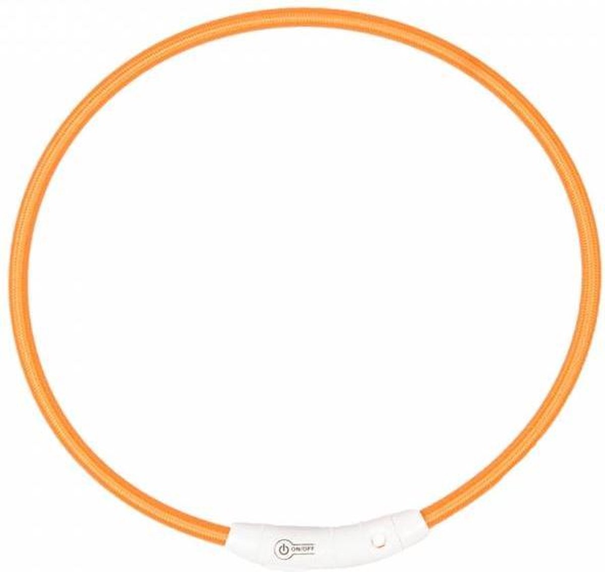 Duvo+ Flash light halsband 45 cm Oranje