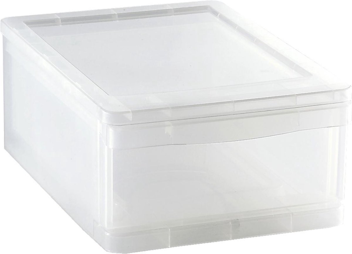 Rotho Front Box Clear Drawer 8 l transparant