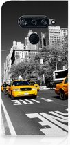 LG V40 Thinq Book Cover New York Taxi