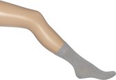 Bonnie Doon - Dames - Cotton Comfort Sock - Light Grey Heath. - maat 35-38 (2 paar)