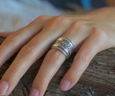 Bali style Boho zilveren ring Lombok