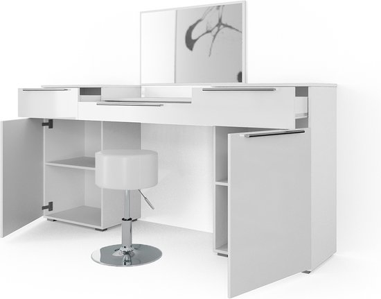 Koop Vicco Kaptafel Nora Wit Bankje