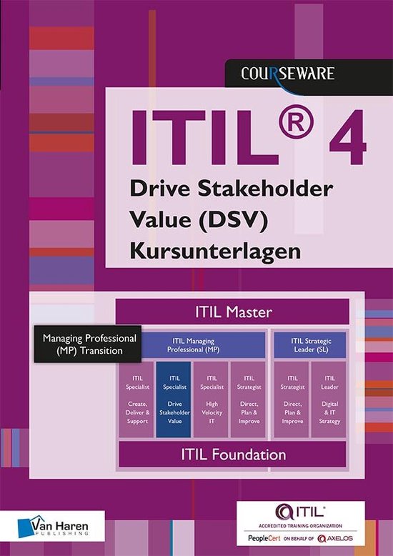 ITIL® 4 Specialist Drive Stakeholder Value (DSV) Kursunterl ... - cover