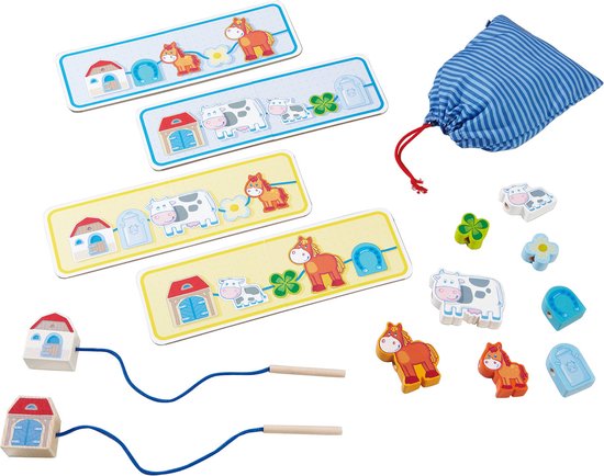 HABA Lernspielzeug Fädelspiele van HABA. — afbeelding 2
