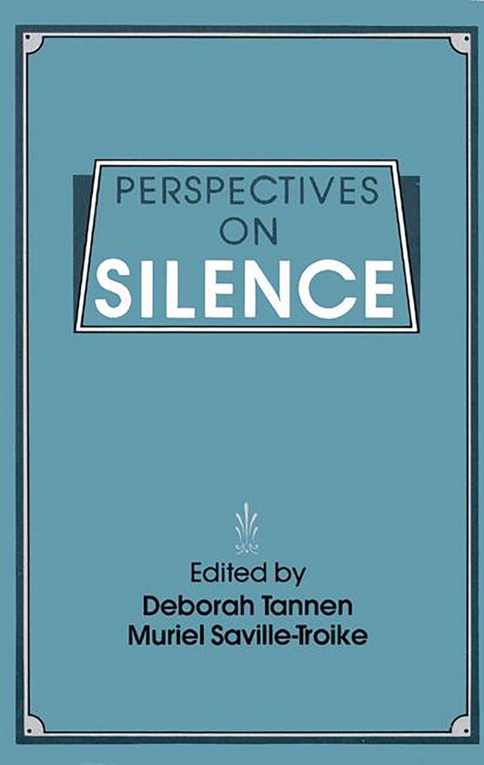 Perspectives on Silence - cover