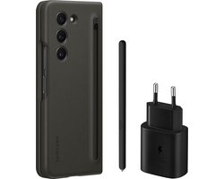 Starter Pack Slim S-pen - Case + TA800 - Geschikt voor Samsung Galaxy Z Fold 5 - Black
