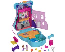 foto van Polly Pocket Teddybeer - Speelfigurenset - Tas