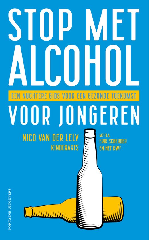 Stop met alcohol voor jongeren - cover