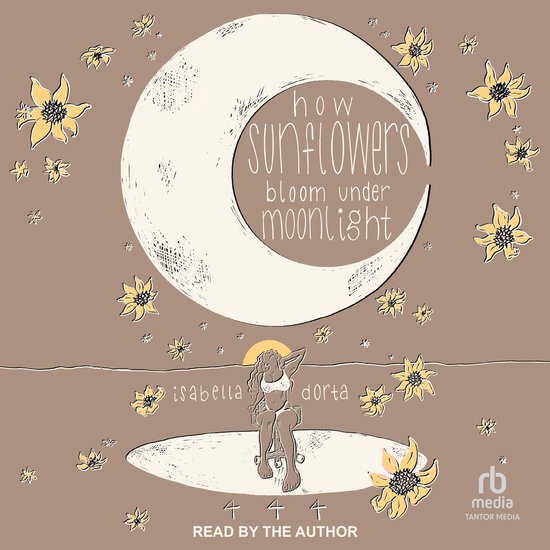 how sunflowers bloom under moonlight - cover