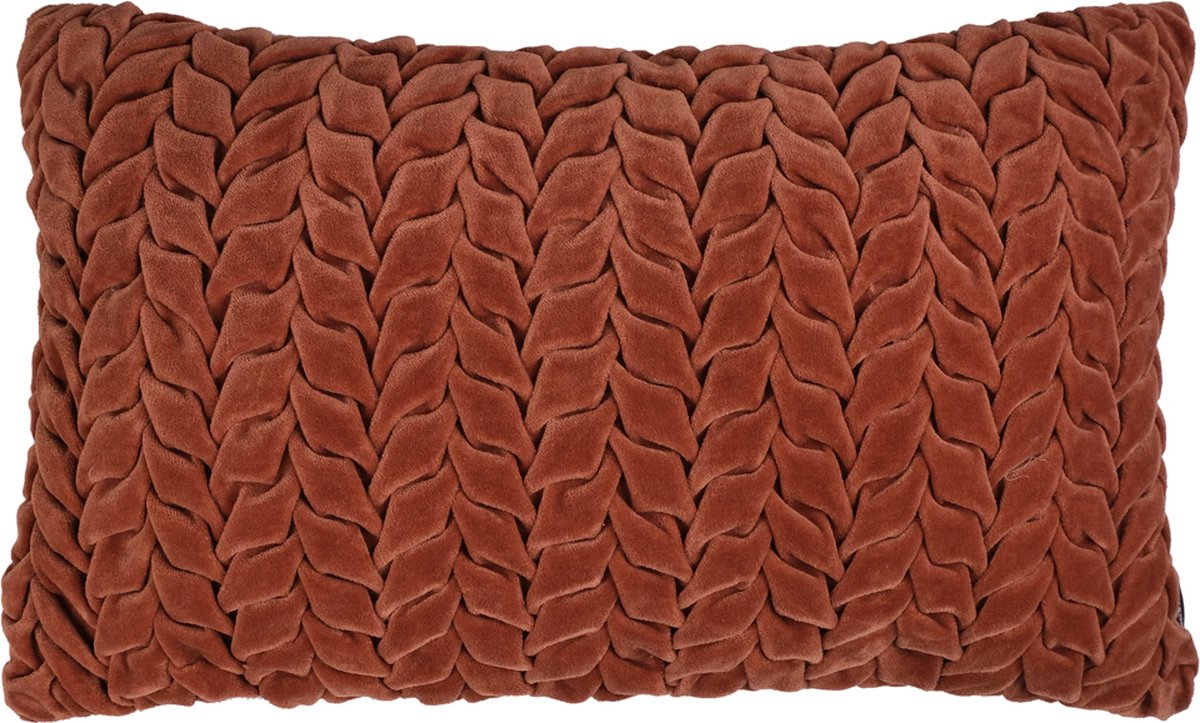 Smock kussen koper 30x50cm