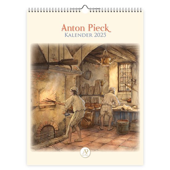 Foto: Anton pieck kalender 2025 groot bakkerij