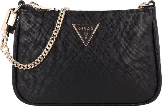 GUESS Sac à main Sac de soirée Daily Pouch Black Noir