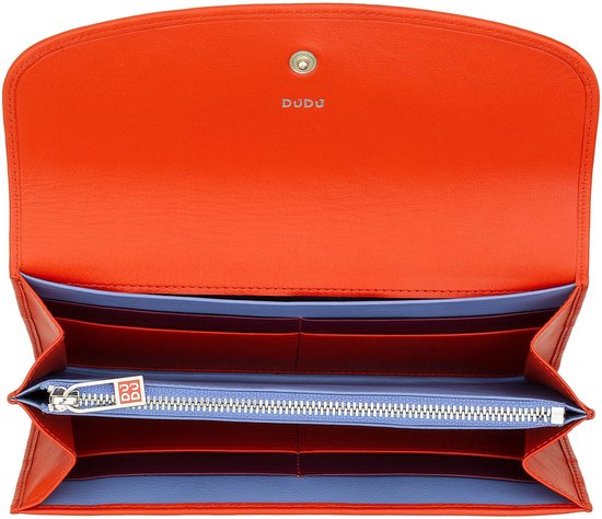 DuDu Colorful Gandia Portefeuille RFID Cuir 19 cm
