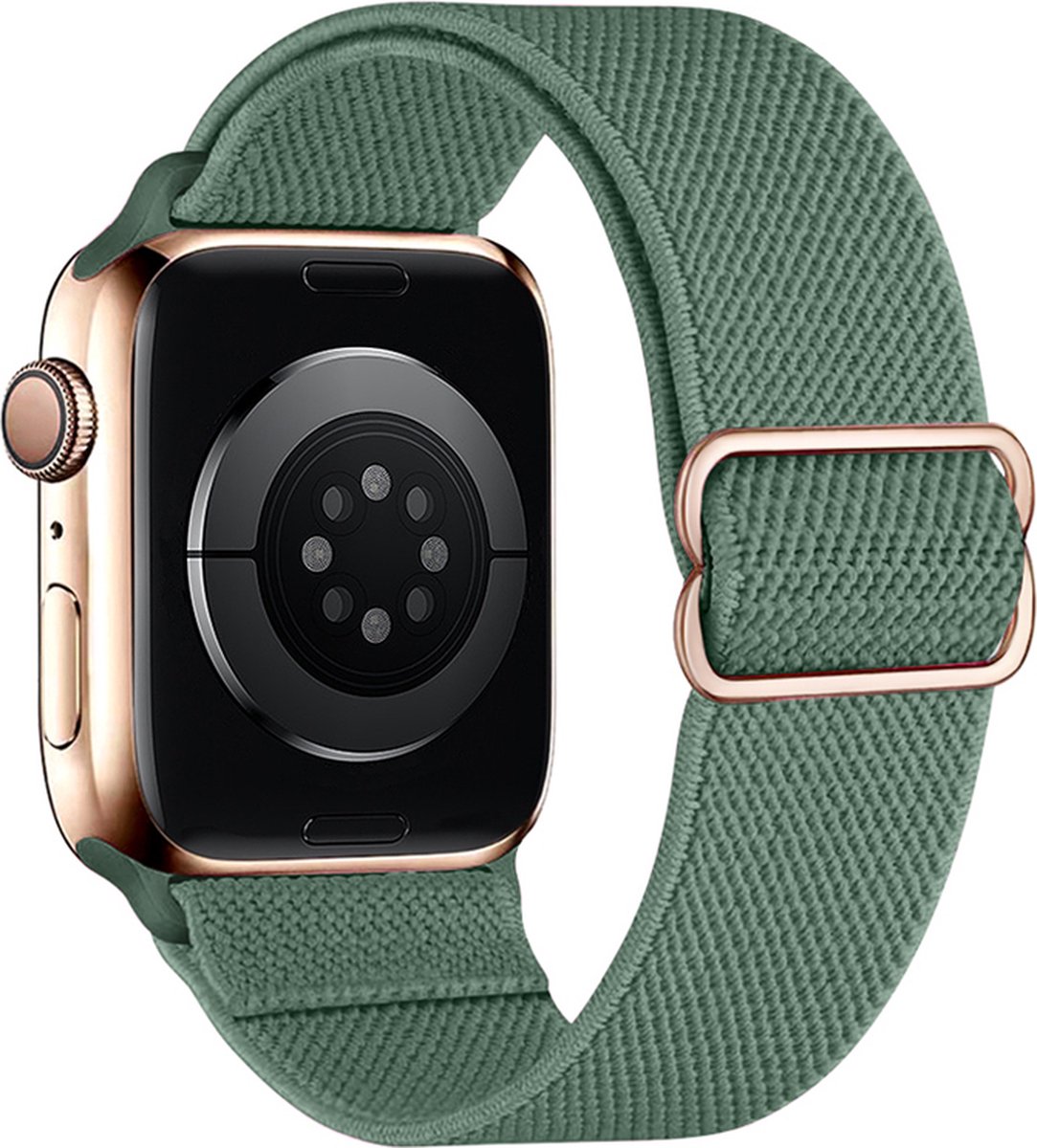 Hoco Fashion WA 04 Watch Bandje - Geschikt voor Apple Watch 1 / 2 / 3 / 4 / 5 / 6 / 7 / 8 / 9 / SE / Ultra - 38MM / 40MM / 41MM - Groen