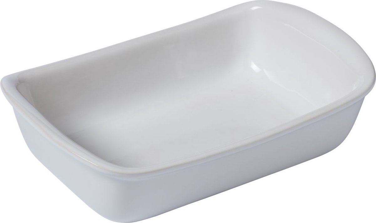 Pyrex - Supreme Ovenschaal Rechthoek 2,4 liter - Wit - Keramiek