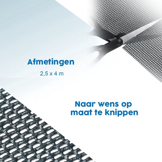 ProPlus Tenttapijt - 250 x 400cm - Tenttapijt Caravan - Gronddoek Tent - Voortenttapijt - Kampeertapijt - Grondzeil - Makkelijk te Reinigen - Geluiddempend - Water en Vuil Doorlatend - Sterk materiaal - Aanpasbaar Formaat - Antraciet van ProPlus — afbeelding 2