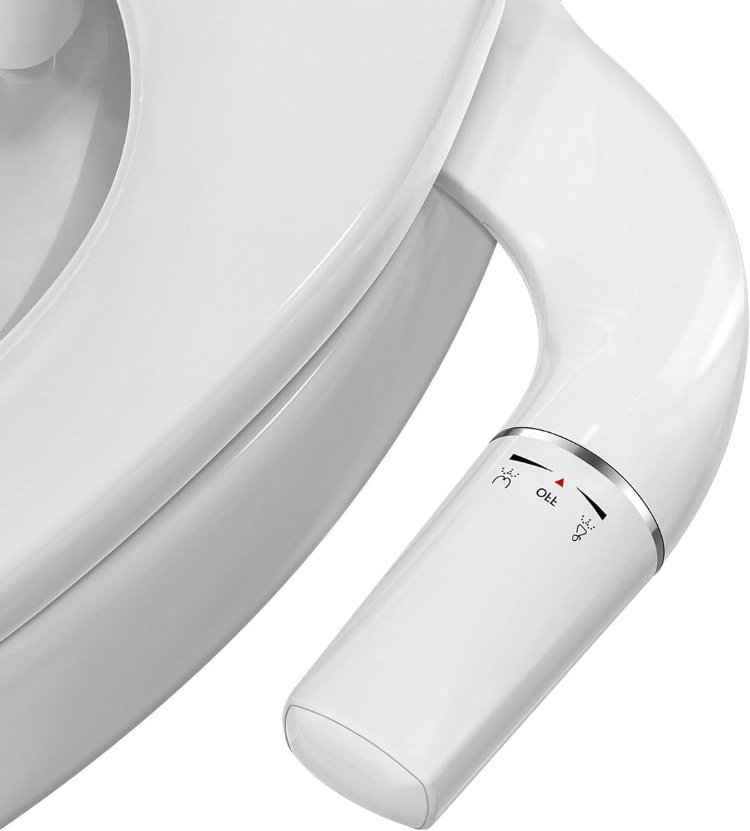 Niet-elektrische Bidetdouche voor Toilet met Dubbele Nozzles
