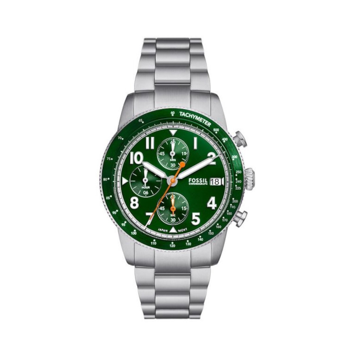 Fossil FS6048 Mannen Horloge - Zilverkleurig