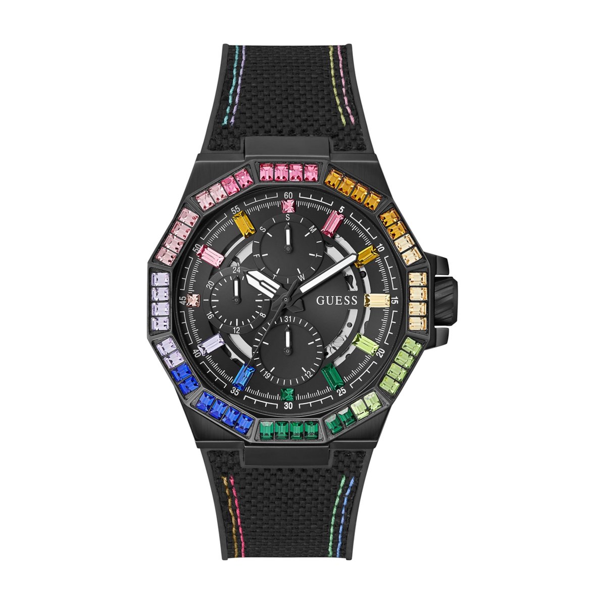 GUESS Energy GW0701G1 - Herenhorloge - Ø 45 MM