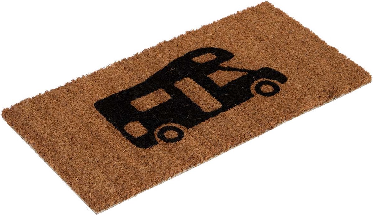 Bo-Camp - Deurmat - 100% Kokosvezel - Camper - 25x50 cm