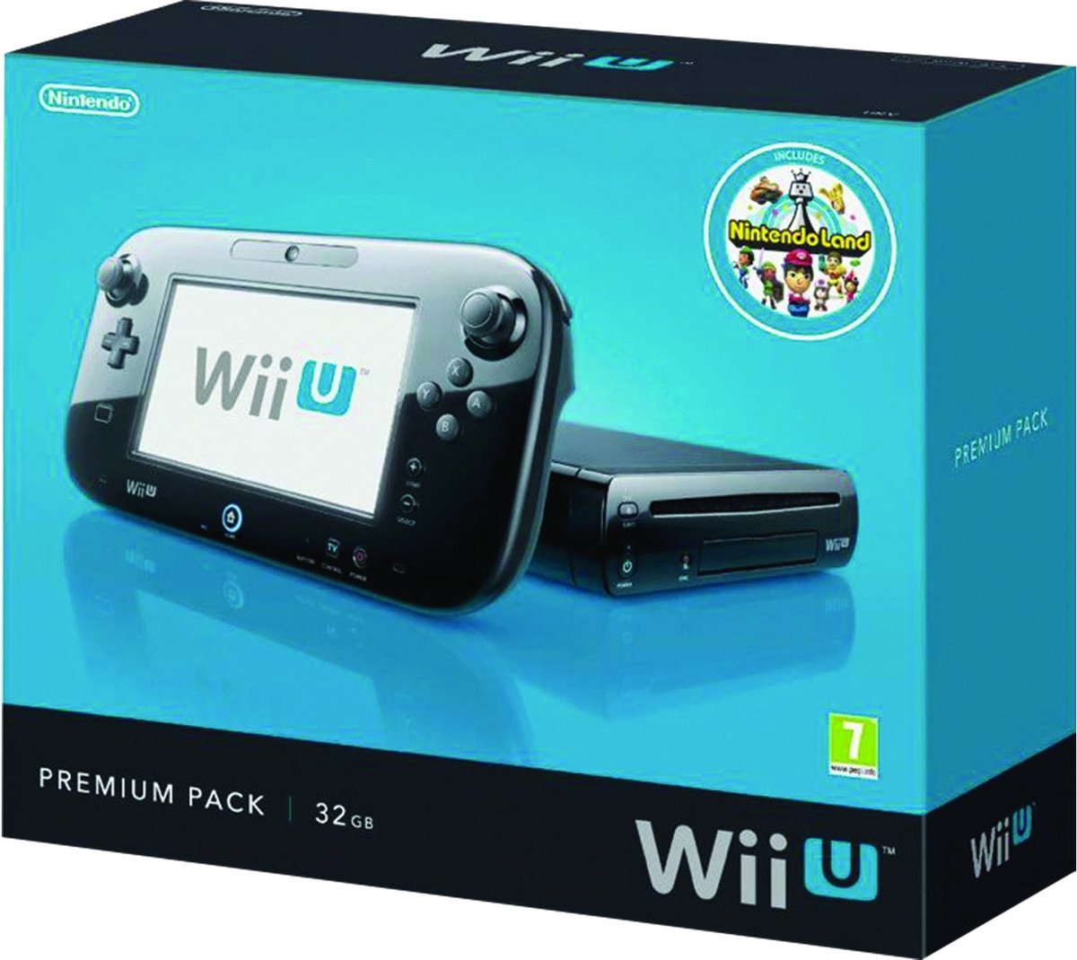 Nintendo Wii U Premium Pack - 32GB Zwart - Console - Nieuw | bol