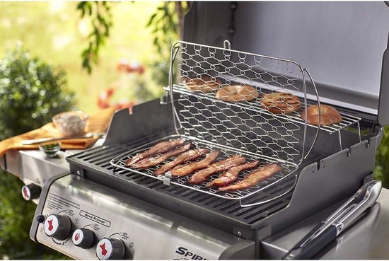 Deluxe Grilling Basket 6434 - Voor De Perfecte BBQ Ervaring Met Weber Weber Bbq Accessories