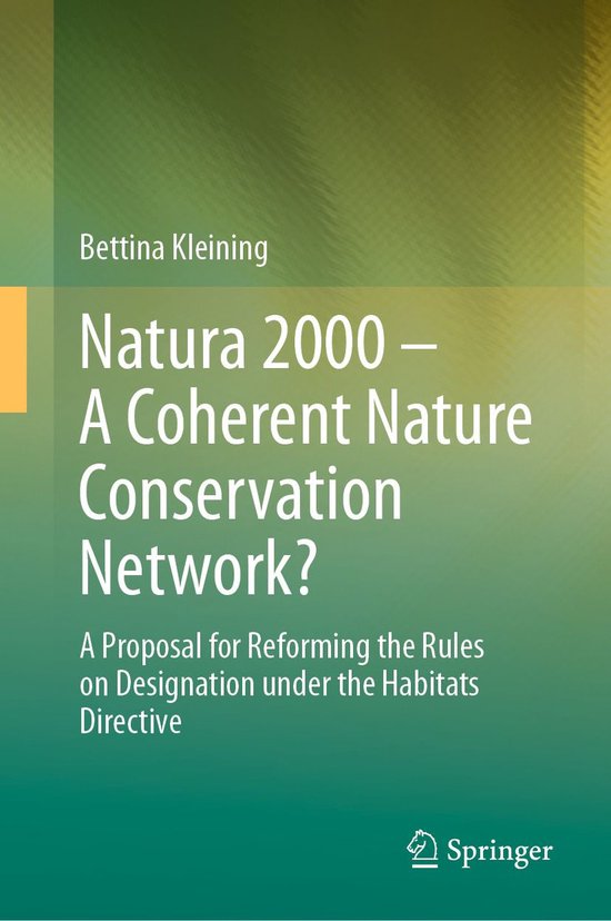 Law and Criminology (R0) - Natura 2000 – A Coherent Nature ... - cover
