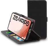 ebestStar - Hoes voor Samsung Galaxy S22 5G, Wallet Etui, Book case hoesje, Zwart