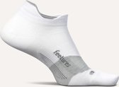 Feetures | Elite Ultra Light No Show Tab V2 | Hardloopsokken | Unisex | White | 38-42 -