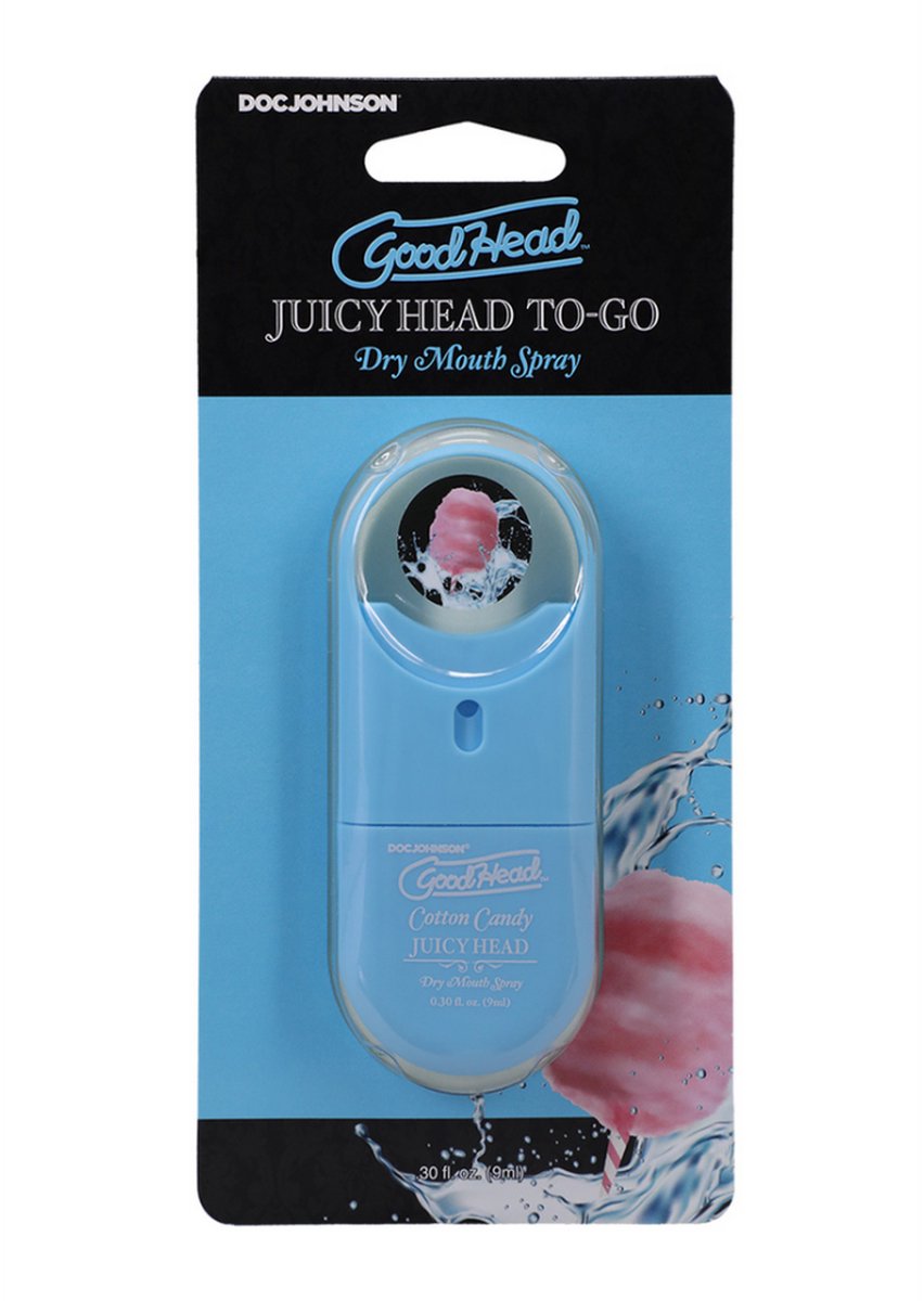 Goedkoopste Doc Johnson Juicy Head Mouth Spray To-Go - Candy - 2 fl oz / 60 ml blue