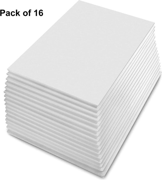 5 Panneaux Mousse Rigide Polystyrène 30x20x2 Cm - Pour Maquettes, Dioramas, Loisirs Créatifs | Découpe Facile