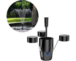 BluGarda - BluSkimmer 2.500 - Drijvende skimmer voor in vijver - Met fontein set