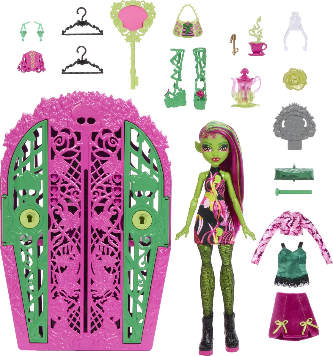 Monster High Skulltimate Secrets - Venus McFlytrap Modepop — afbeelding 3