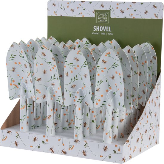 Decoratieve Tuinschep met Bijen & Bloemen - Merkloos — afbeelding 2