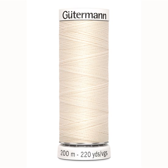 Gütermann Naaigaren - Beige - Nr 802 - 200 meter