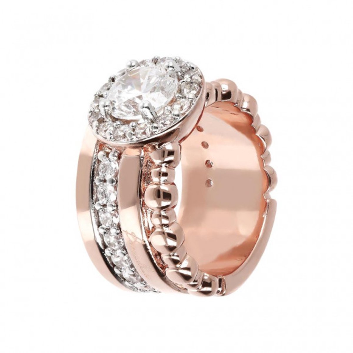 Bronzallure Altissima ring Brons 58