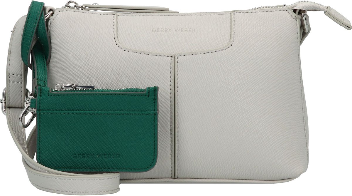 GERRY WEBER Schoudertas Colourpatch Shoulder Bag SHZ Lightgrey Lichtgrijs