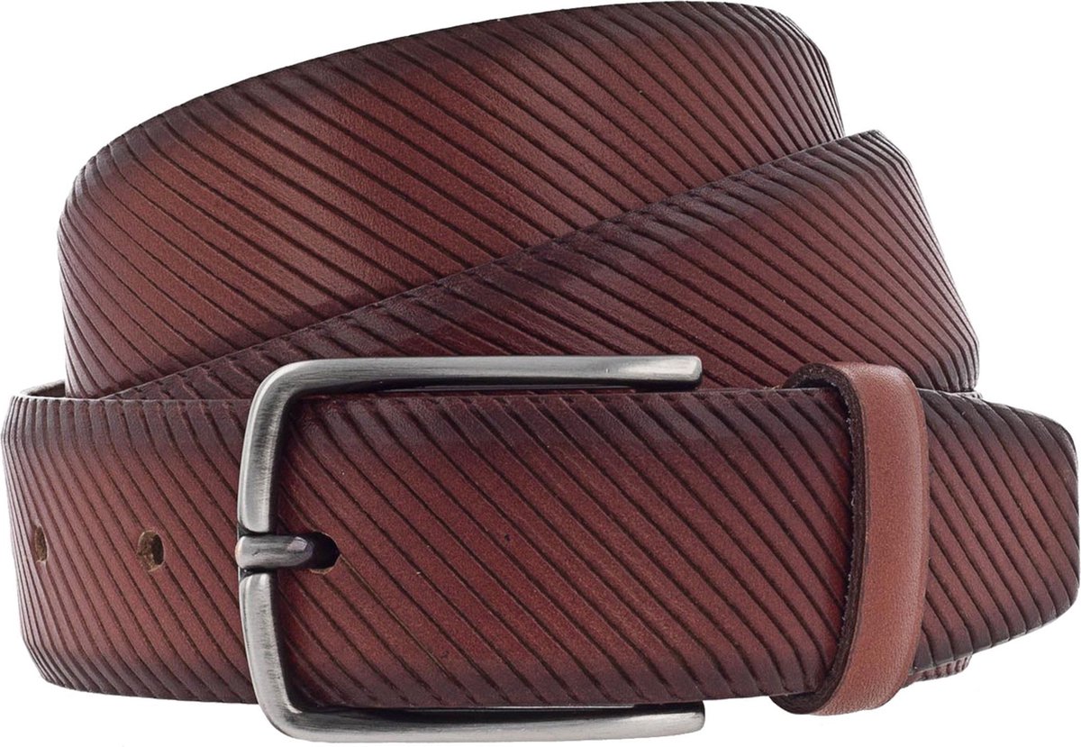 Vanzetti Leren Riem 35mm Leather Belt W90 Cognac Bruine
