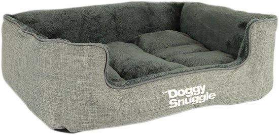 Doggy Bagg Snuggle Lichtgrijs L 80 x 65 x 23 cm - Hond