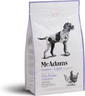 McAdams Grainfree Dog Senior/Light Free Range Chicken 10 kg - Hond