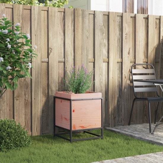 vidaXL - Jardinière - 40x40x50 - cm - solide - douglashout