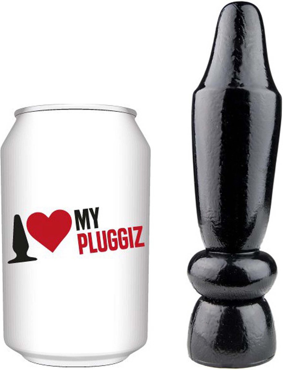 Gangbangster - Big Knight Chess - Dildo - 16 x 4,7 cm - PVC - Zwart